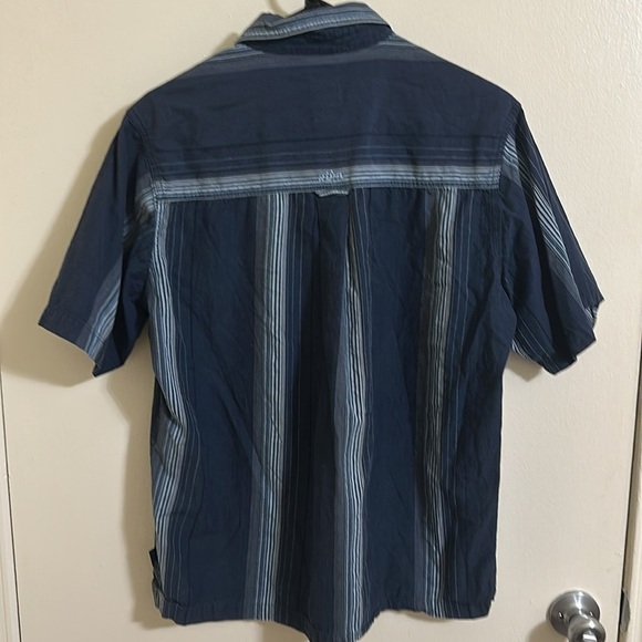 EUC Kuhl Striped Short Sleeve Button Down Shirt - Picture 6 of 7